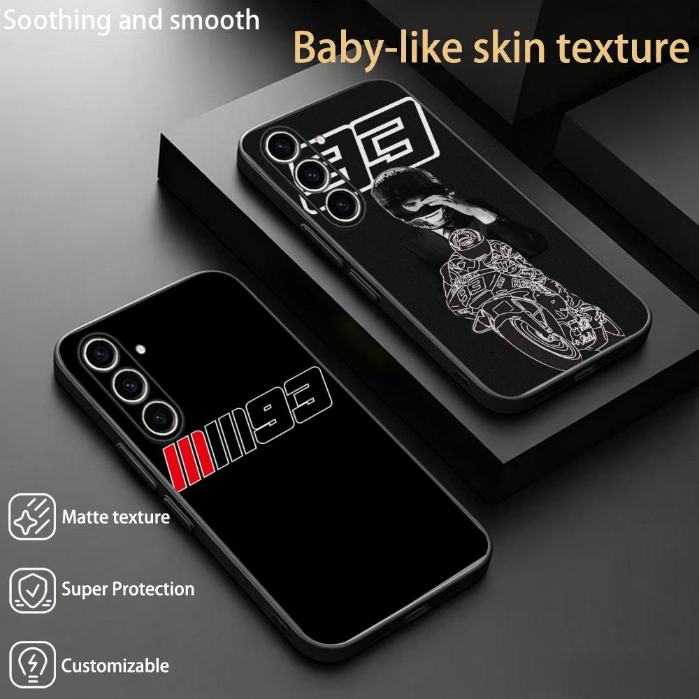 Samsung Galaxy S24 - Modische coole M-MotoGP 93 Handyhülle für