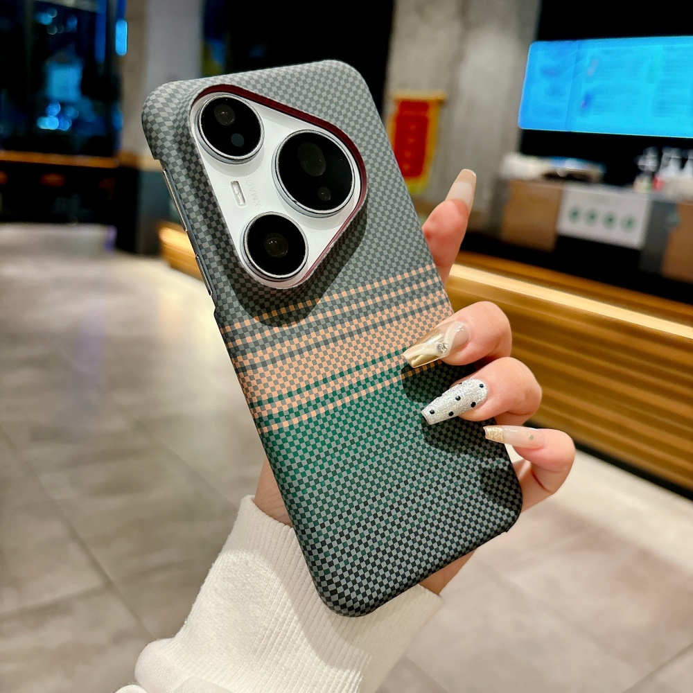 Huawei Pura 70 - Original für MagSafe Carbonfaser-Textur Handyhülle für