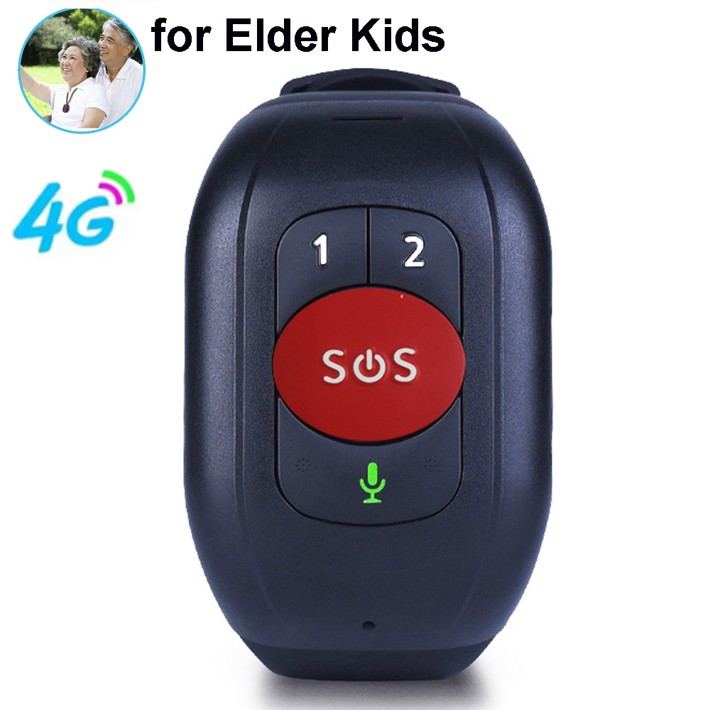 Fall Detection Watch - Elder 4G LTE GPS-Tracker Armband V48