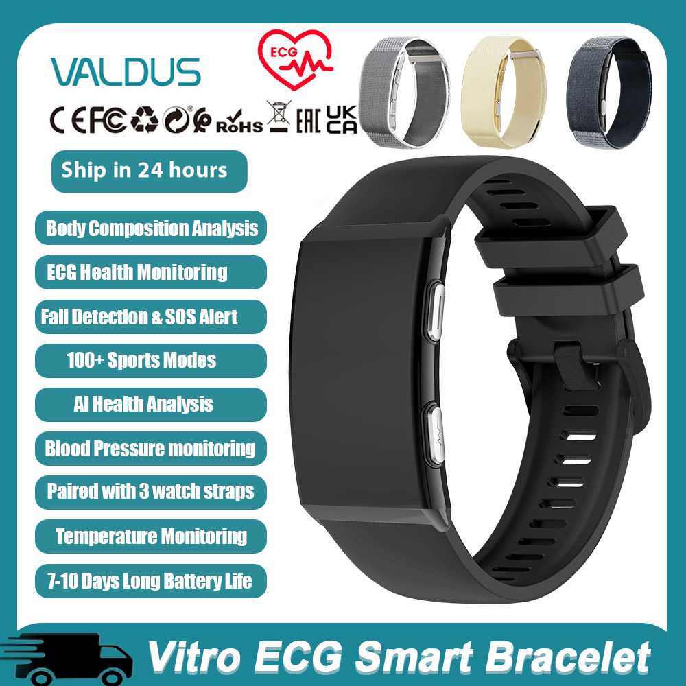 Fall Detection Watch - VALDUS 2026 Neues VITRO NO Screen