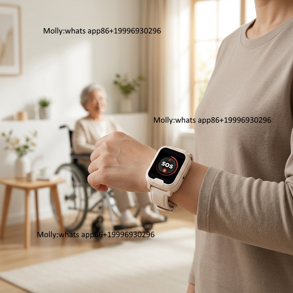 Fall Detection Watch - 4G Medizinische Alarmuhr mit Sturzerkennung, 4G
