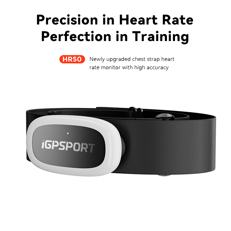 Breath Rate Monitor - HR50 IGPSPORT ANT+ Herzfrequenzsensor kompatibel GARMIN