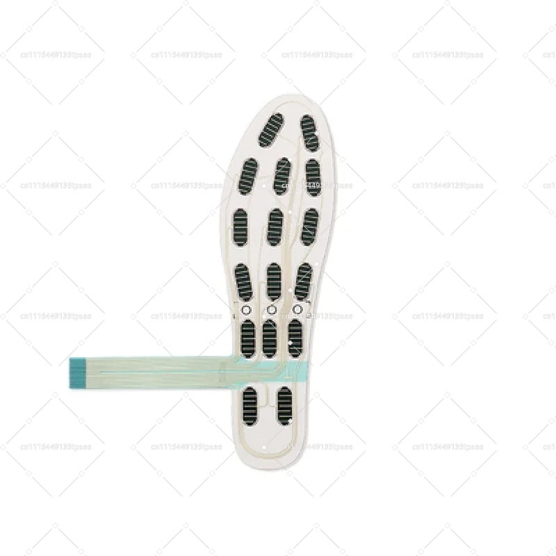 Smart Insole Pressure - EU-Größe 41 Verschleißfeste Wasserdichte 16-Zonen Plantardrucksensor