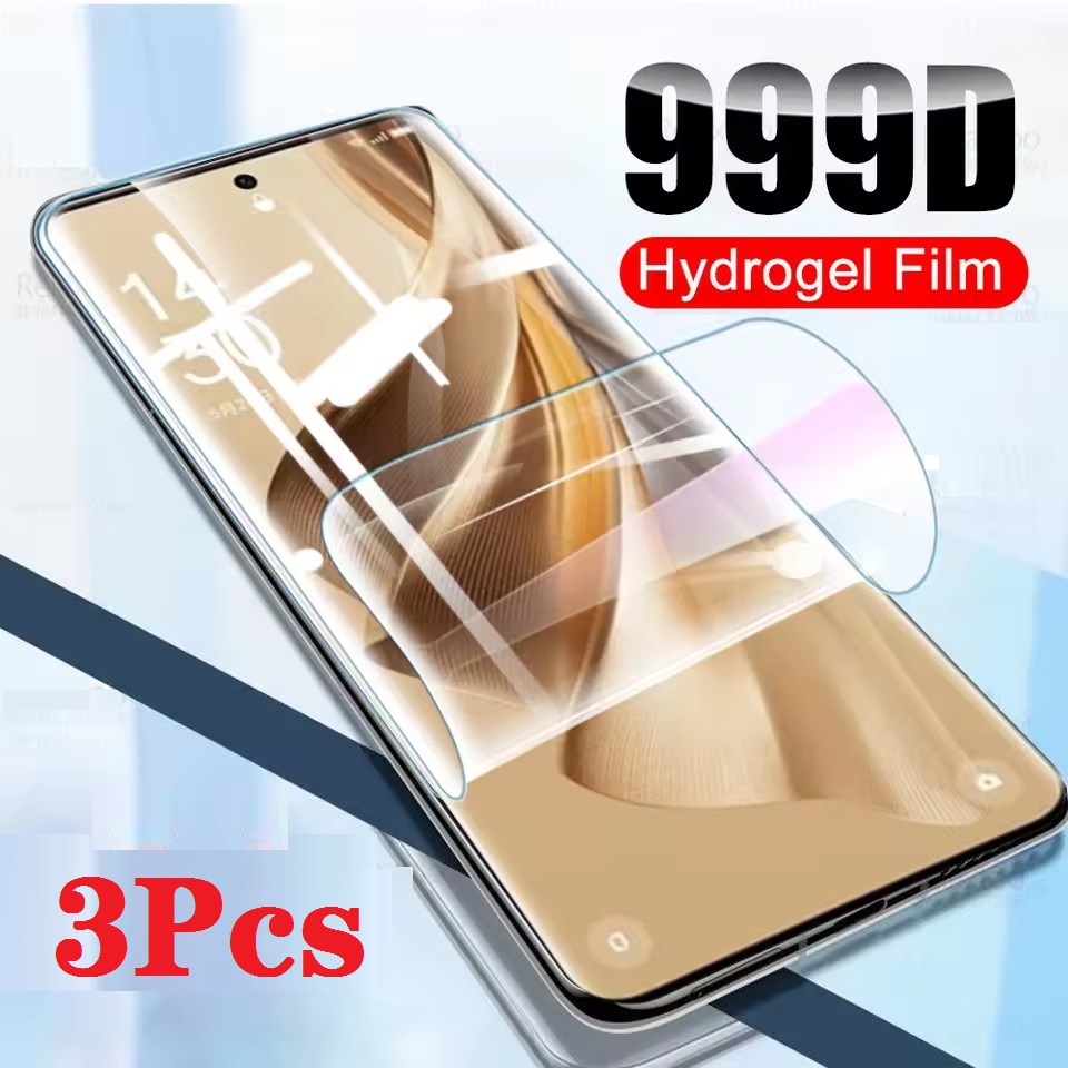 Oppo Reno 12 - 3 Stück Hydrogelfolie für OPPO Reno