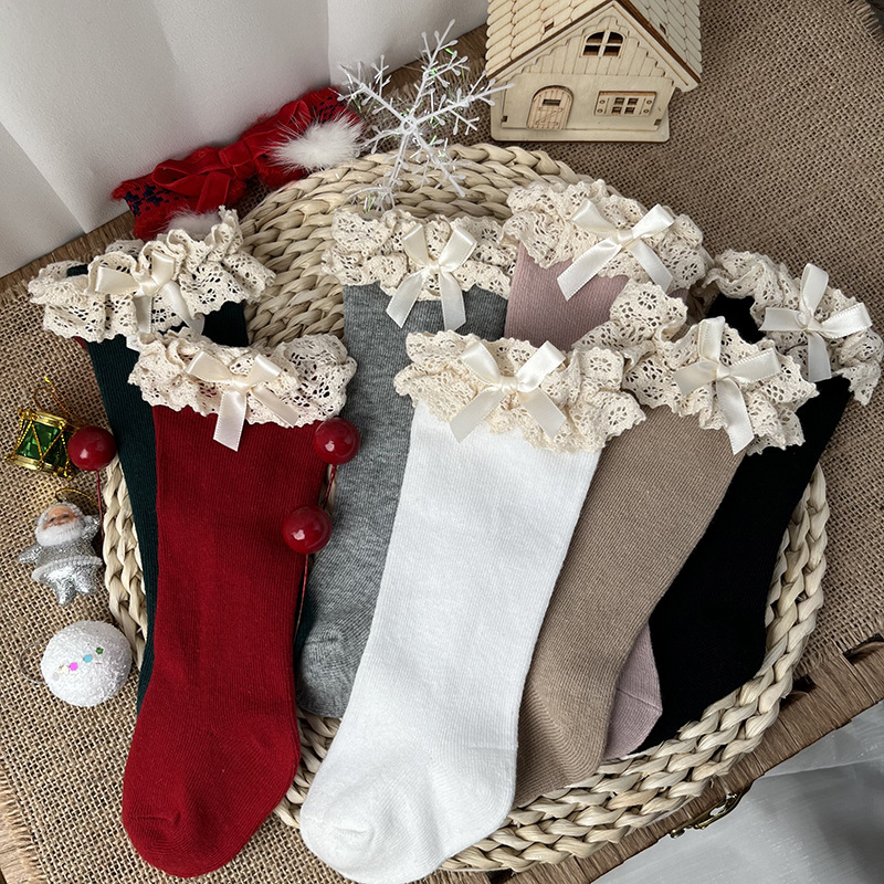 Baby Sock Oximeter - Neue Winter Herbst Baby Mädchen Knies