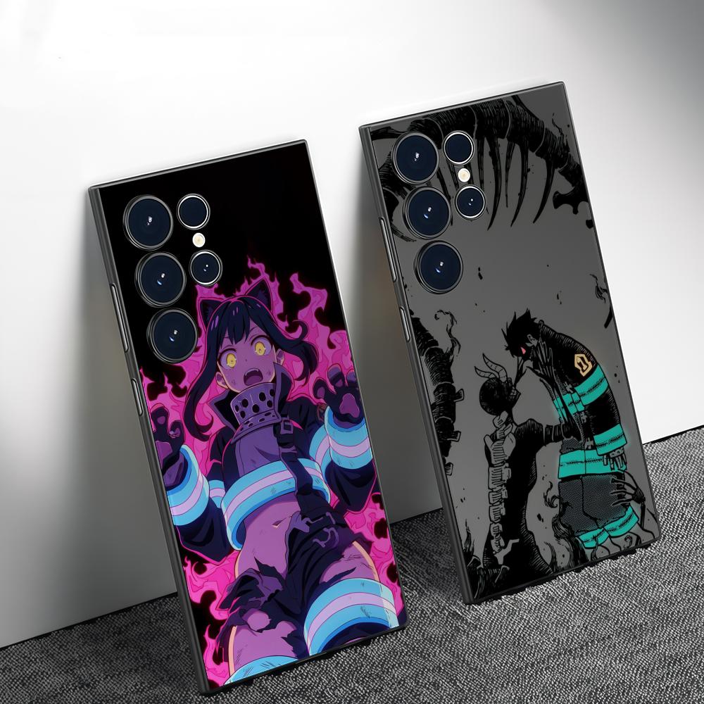 Samsung Galaxy S24 - Anime F-Fire Force Handyhülle für Samsung