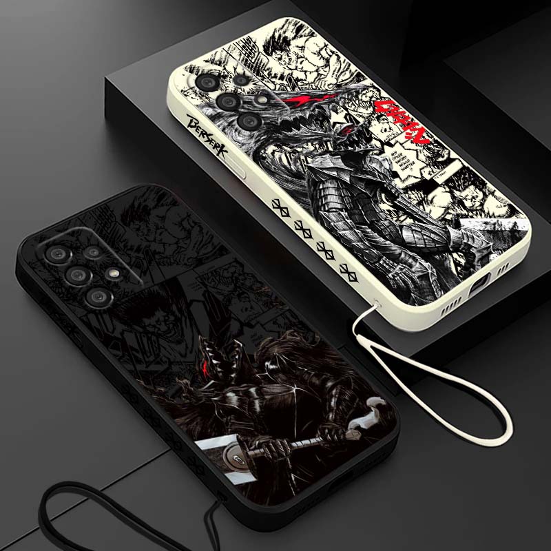 Samsung Galaxy A55 - Heißer Anime Berserk Zodd Guts Hülle