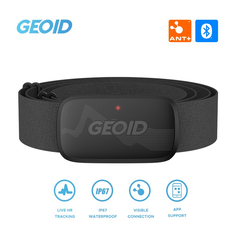 Breath Rate Monitor - GEOID HS500 Herzfrequenzmesser Fitnessgeräte Ant Bluetooth