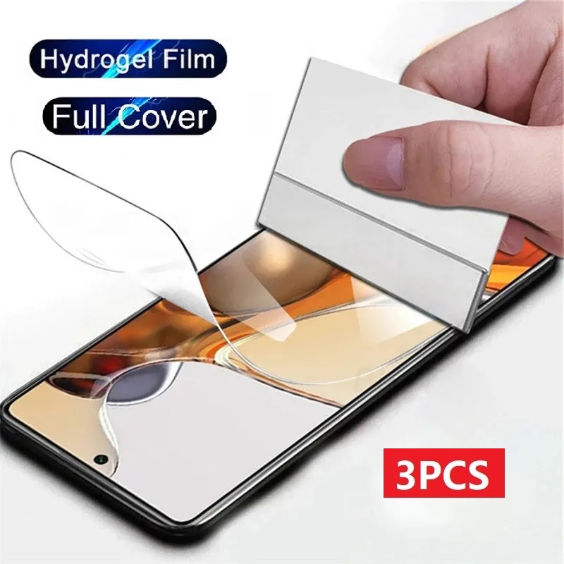 Oppo Reno 12 - 3 Stück Hydrogel-Folie für Oppo Reno