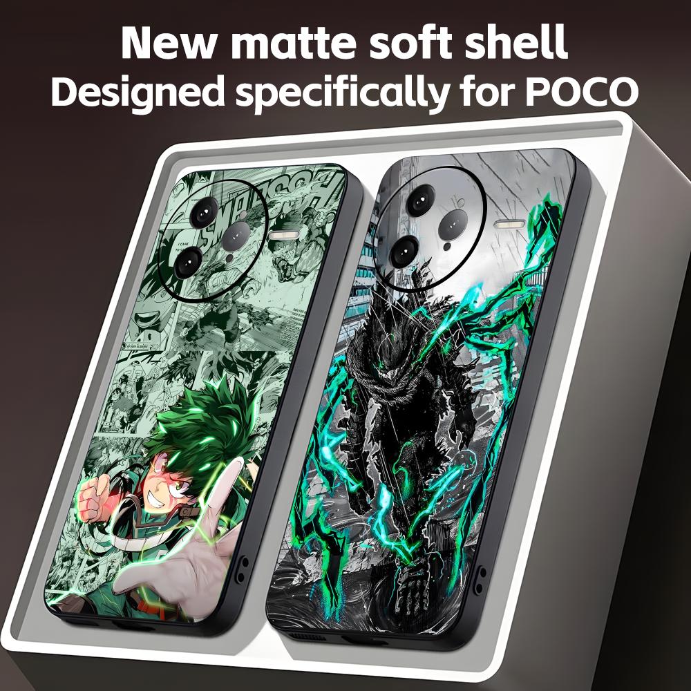 Xiaomi Poco X6 - Deku My Hero Academia Handyhülle für