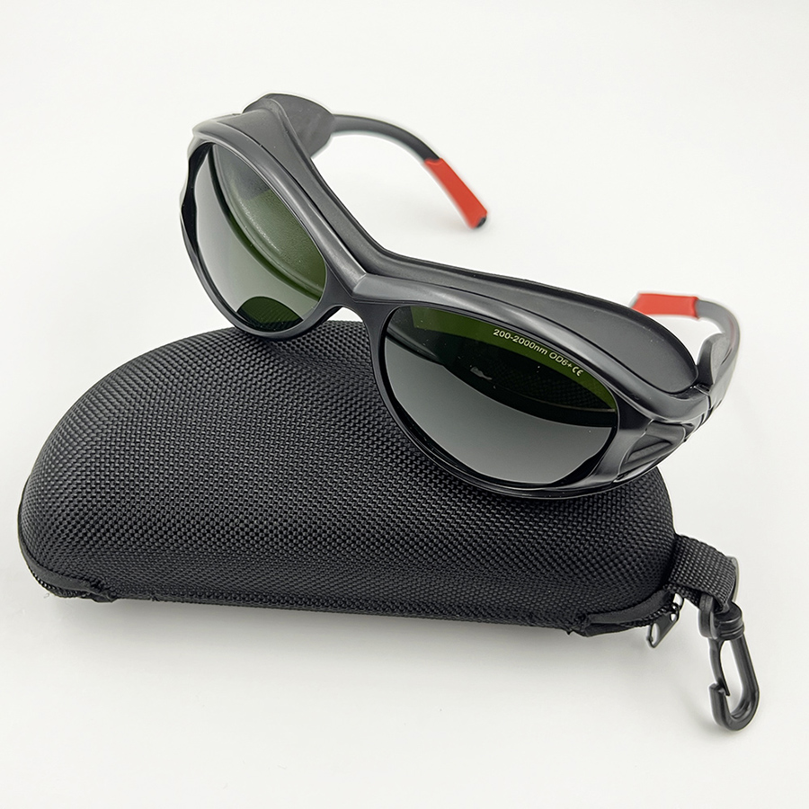 Light Therapy Glasses - IPL Laser-Haarentfernungsbrille Rotlichttherapie Laser-Kosmetologie Bediener-Augenschutz Sicherheitsbrille