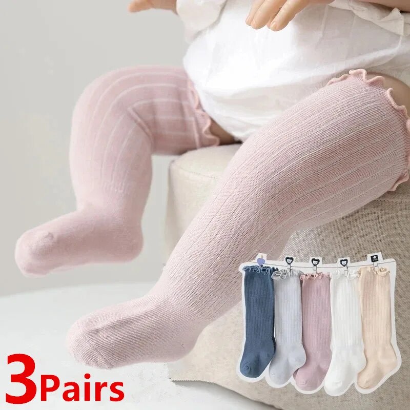 Baby Sock Oximeter - 3 Paare/los Baby Mädchen Socken Spitze