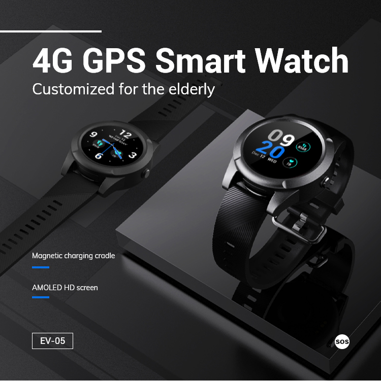 Senioren-GPS-Tracking-Smartwat – Fall Detection Watch Bewertung und Preis