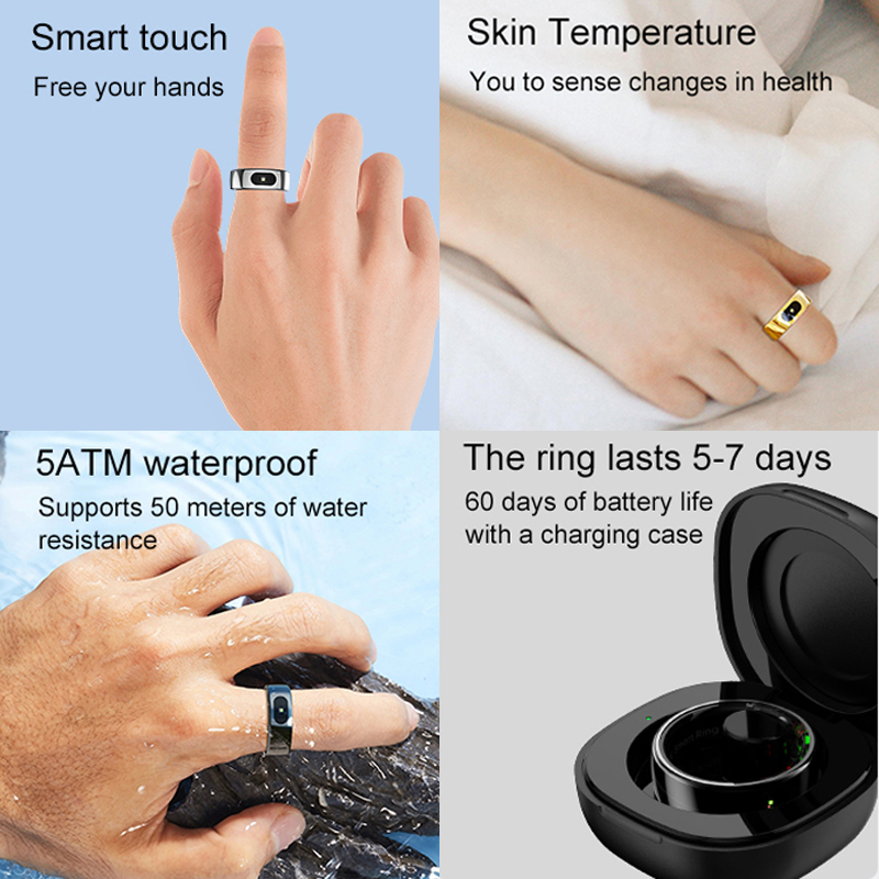 R08 Smart Ring für Männer und  – Temperature Ring Skin Bewertung und Preis