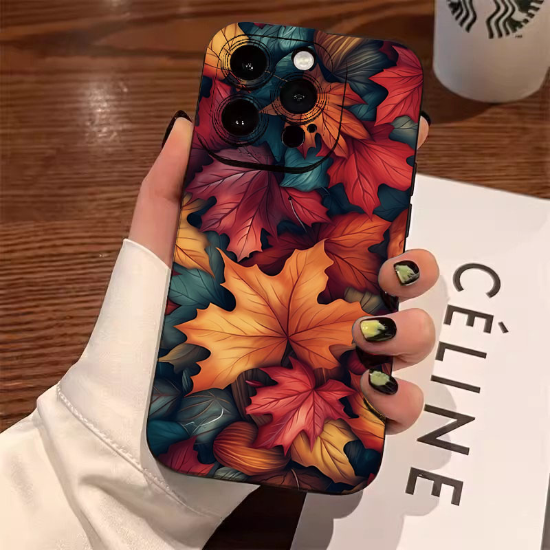 Herbst Ahorn Blätter Muster Te – Xiaomi Poco X6 Bewertung und Preis