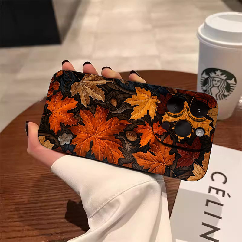 Herbst Ahorn Blätter Muster Te – Xiaomi Poco X6 Bewertung und Preis