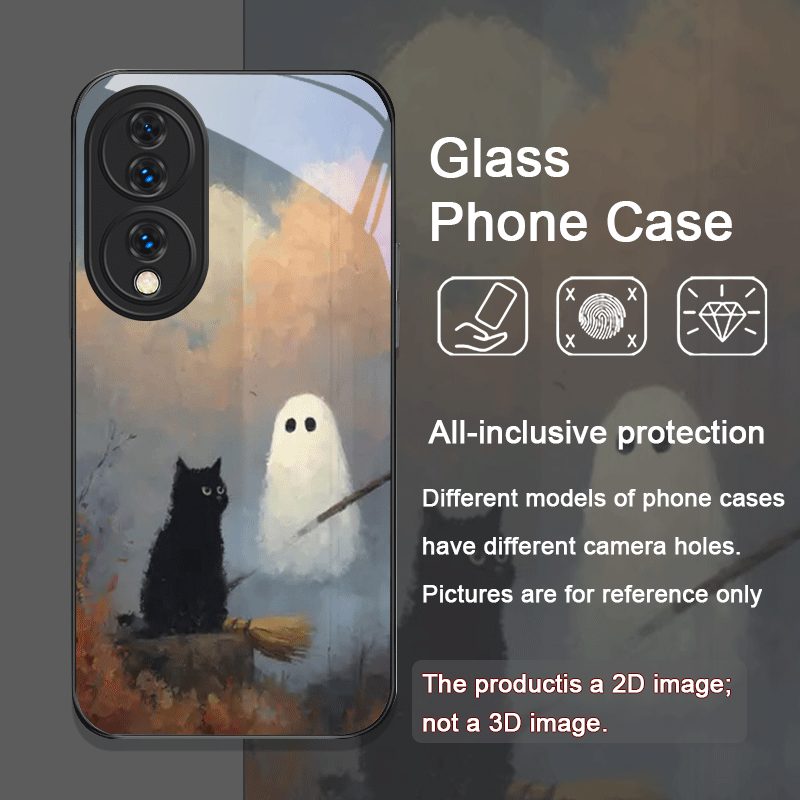Niedliche Cartoon-Schwarzkatze – Huawei Mate 60 Bewertung und Preis