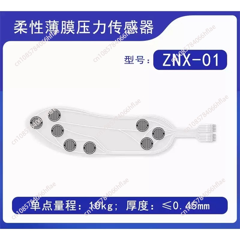 ZNX-01 Flexibler Dünnfilm-Piez – Smart Insole Pressure Bewertung und Preis