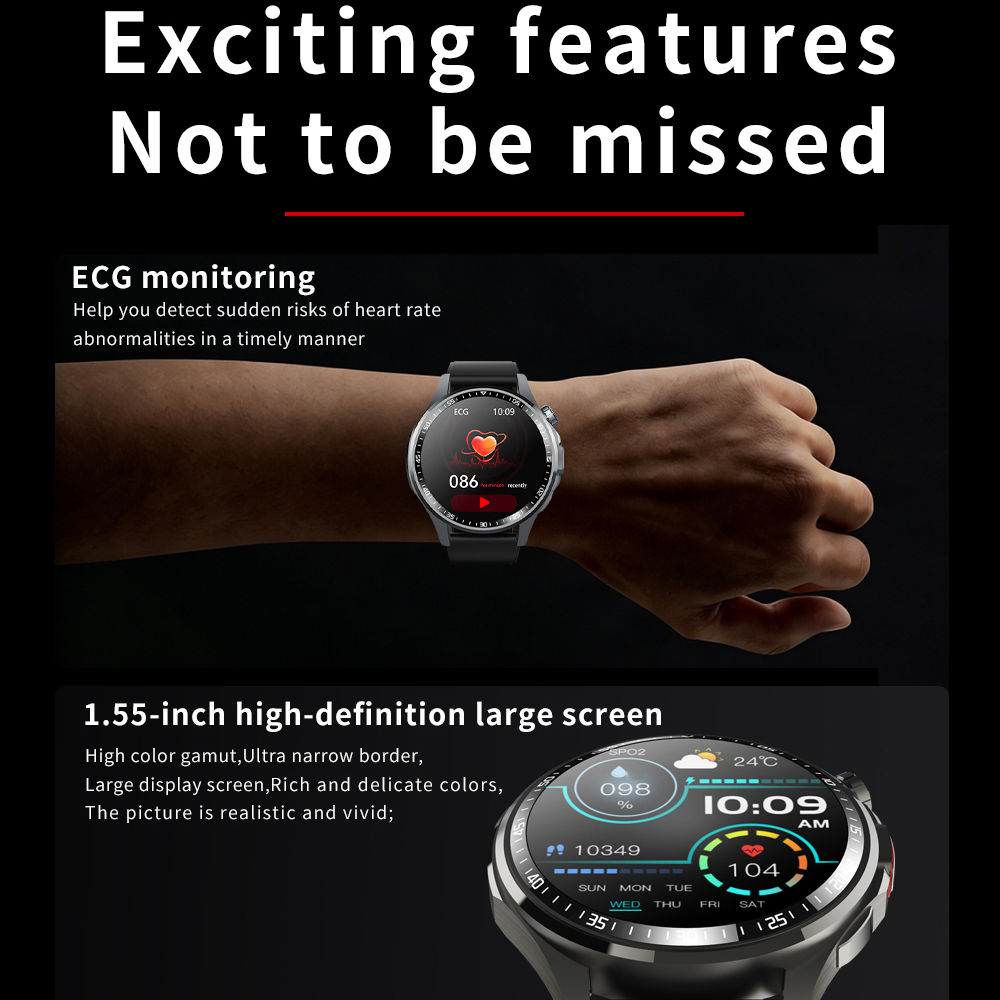 SOS-Alarm Herzfrequenz Fitness – Fall Detection Watch Bewertung und Preis
