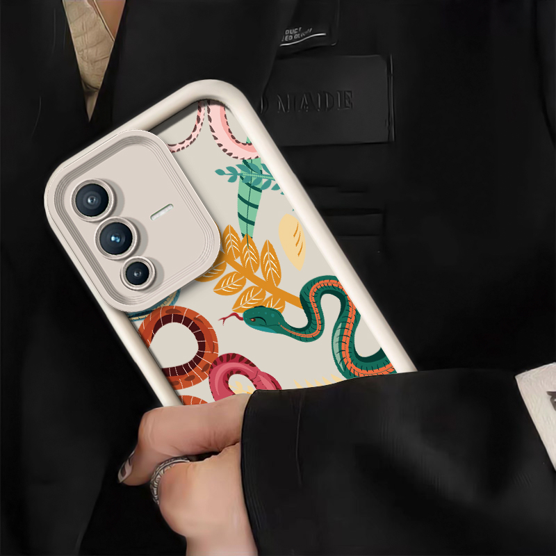 Luxus-Schlangenmuster-Handyhül – Vivo V40 Bewertung und Preis