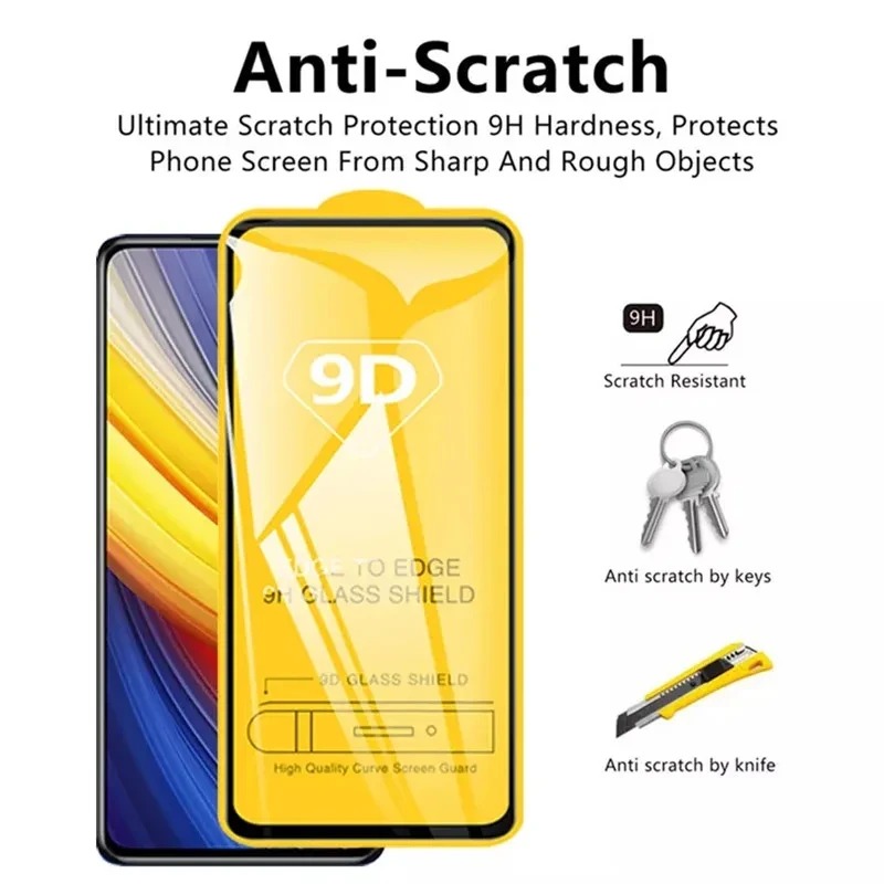 9D Volle Abdeckung Schutz Glas – Realme C67 Bewertung und Preis