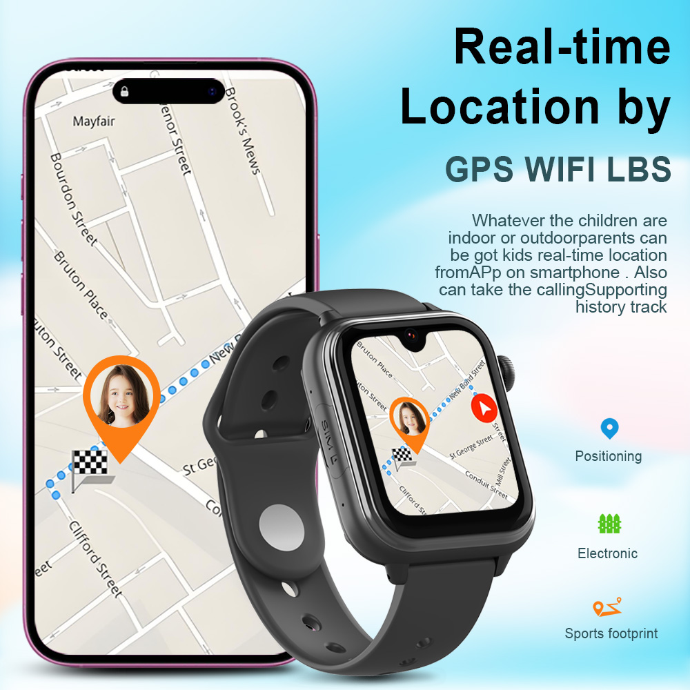 Wonlex KT37 GPS-Smartwatch für – Fall Detection Watch Bewertung und Preis